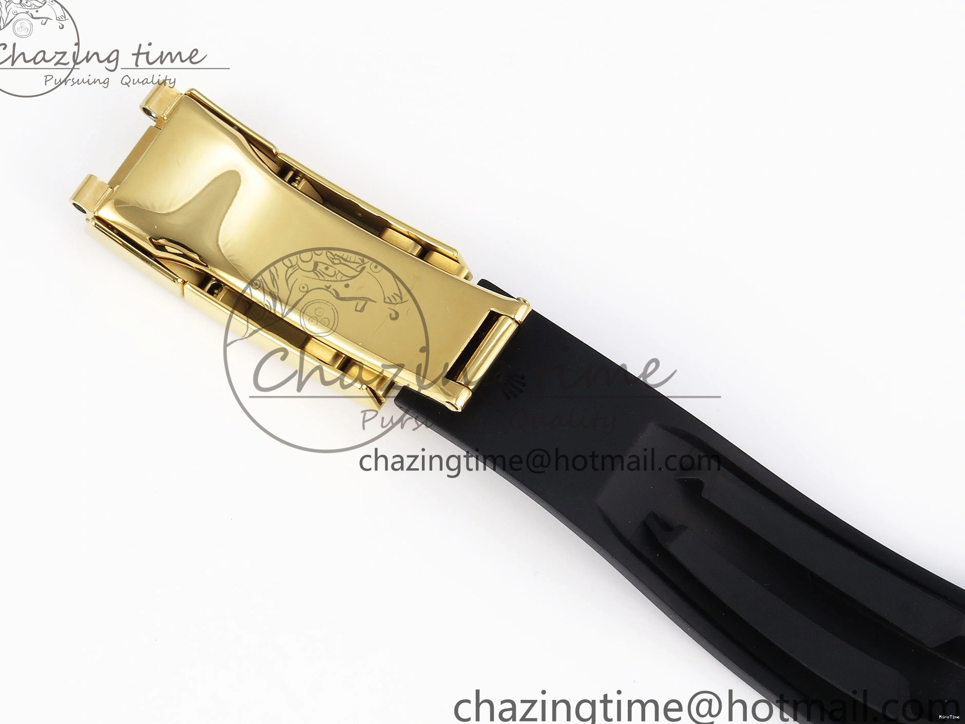 MiroTime 0308 StreetReady DAYTONA 116518 APSF 1:1 BEST EDITION BLACK DIAMONDS DIAL ON OYSTERFLEX RUBBER STRAP SH 1780